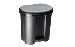 Abfalleimer in schwarz, 2 x 10 l PILA