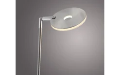 Akku-LED-Standleuchte Mondo Lumana, stahlfarbig, inkl. CCT und Memoryfunktion