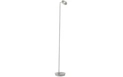 Akku-LED-Standleuchte Mondo Lumana, stahlfarbig, inkl. CCT und Memoryfunktion