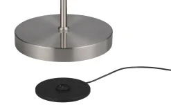 Akku-Standleuchte Moreno, Nickel, inkl. Touch Dimmer