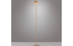 AKKU-Stehleuchte Bellis, goldfarbig
