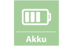 AKKU-Tischleuchte Bellis, graugrün