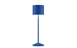 Akku-Tischleuchte Marisa, blau, inkl. Fernbedienung