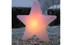 Akku-Tischleuchte Star, weiß, 55 cm, inkl. RGBW Farbwechsler