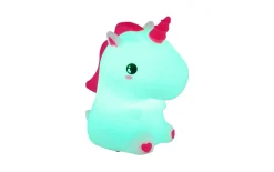 Akku-Tischleuchte Unicorn, weiß, inkl. RGB-Farbwechsler