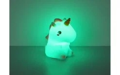 Akku-Tischleuchte Unicorn, weiß, inkl. RGB-Farbwechsler