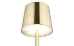 Akku-Tischleuchte Vancouver, goldfarbig, inkl. USB-Kabel