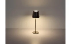 Akku-Tischleuchte Vancouver, nickel, inkl. USB-Kabel
