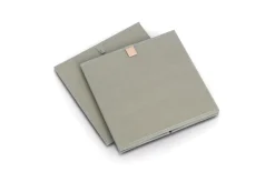 Aufbewahrungsbox Vlies, khaki, 32 x 32 cm