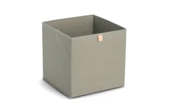 Aufbewahrungsbox Vlies, khaki, 32 x 32 cm