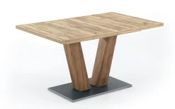 Ausziehtisch Multi Dekor, Struktureiche terra-Nachbildung, inkl. Synchronauszug