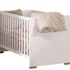 Babyzimmer Carlo, kreideweiß/Fichte-Vintage-Nachbildung