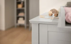 Babyzimmer Levke, kieselgrau