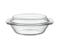 Backform für Brot aus Glas, oval, 2,8 L