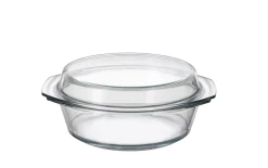 Backform für Brot aus Glas, rund, 2,5 L