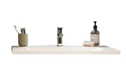 Badeinrichtung Kera Plan, Cuneo Eiche braun Nachbildung, Cosmos grey matt