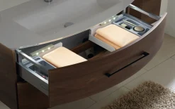 Badeinrichtung Spa, Eiche Ribbeck Nachbildung