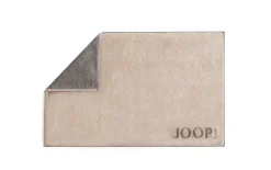 Badematte Classic Doubleface, Baumwolle, sand/graphit