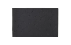 Badematte Uni Cornflower, Baumwolle, anthrazit