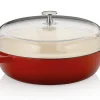 Bauernpfanne Calido, rot, 28 cm, 3,8 Liter