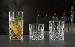 Becher-Set Noblesse aus Kristallglas, 18-teilig