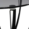 Beistelltisch Maya 1, grau, schwarz