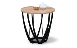 Beistelltisch Mella 1, Artisaneiche/schwarz