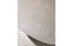 Beistelltisch Nara, Marmor Nachbildung/anthrazit