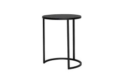 Beistelltisch Nico 3, schwarz, 39 cm