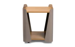 Beistelltisch Sandro 3, Eiche/grau