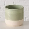 Übertopf Marlo, grün, 13,2 cm