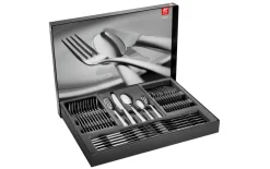 Besteck-Set King, silber, aus Edelstahl, 60-teilig
