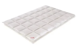 Bettdecke Elara medium warm, weiß, 155 x 220 cm