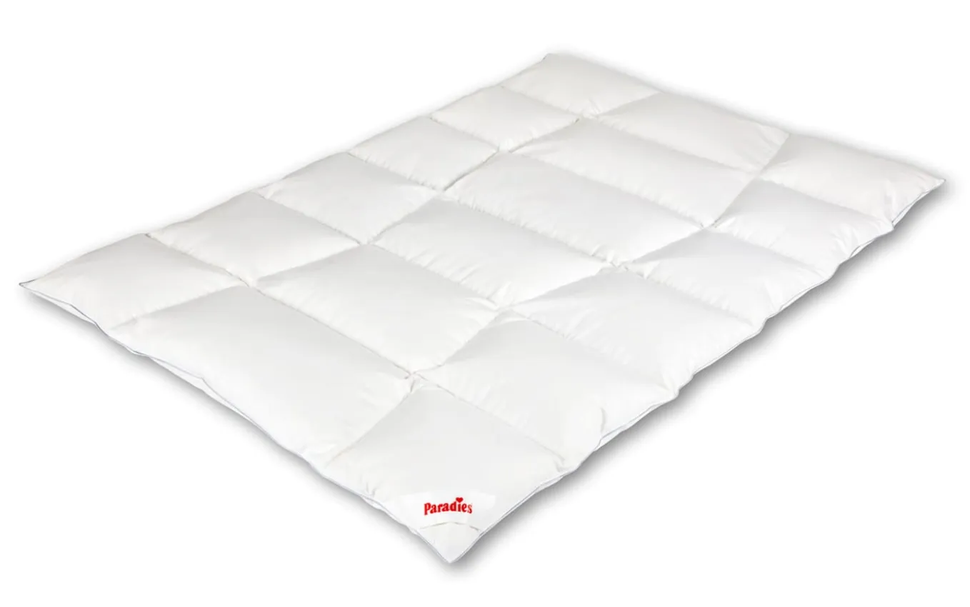 Bettdecke Elara medium warm, weiß, 155 x 220 cm