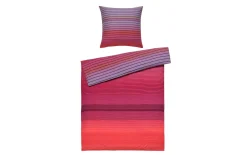 Bettwäsche Payton, pink/rot, 135 x 200 cm