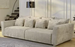 Big Sofa Gulliver, beige, inkl. Kissen