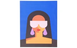 Bild Zuria, Kunstdruck Frau, 41 x 51 cm