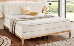 Boxspringbett BX2290 Westwood, natur, 180 x 200 cm