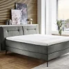 Boxspringbett HU-BX22141, Joyce silver, 180 x 200 cm