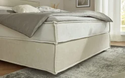 Boxspringbett Just B! SC 100, creme, 180 x 200 cm, Härtegrad 2/3