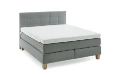 Boxspringbett OC-BX23165, steel, 180 x 200 cm