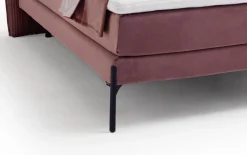 Boxspringbett Vita, altrosa, 180 x 200 cm