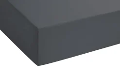 Boxspring-Spannbetttuch, anthrazit, 180 x 200 cm