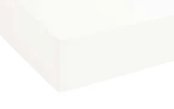 Boxspring-Spannbetttuch, weiß, 180 x 200 cm