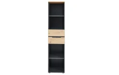 Büroregal Memphis, Graphit/Artisan, inkl. Softclose Funktion