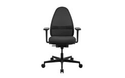 Bürostuhl Sitness Art, Bezug schwarz, Kunststofffußkreuz schwarz