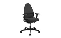 Bürostuhl Sitness Art, Bezug schwarz, Kunststofffußkreuz schwarz