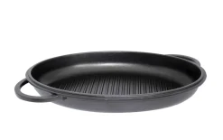 Bräter Alucast, 3tlg, oval, 38cm
