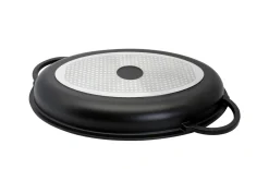 Bräter Alucast, 3tlg, oval, 38cm