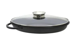 Bräter Alucast, 3tlg, oval, 38cm